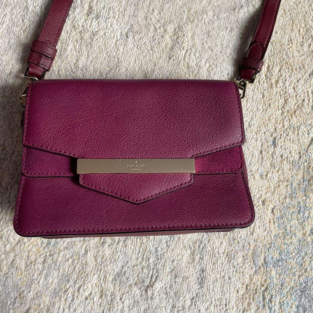 Perfect condition Maroon Kate Spade Cross Body Bag